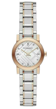  Shop Authentic Burberry The City Silver Dial Two Tone Steel Strap Watch for Women - BU9214 - Luxxuri