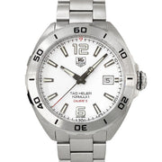 Shop Authentic Tag Heuer Formula 1 White Dial Watch for Men - WAZ2114.BA0875 - Luxxuri