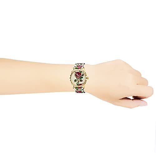  Shop Authentic Gucci G Timeless Floral Gold Dial White Leather Strap Watch For Women - YA1264084 - Luxxuri