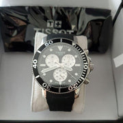  Shop Authentic Tissot Seastar 1000 Chronograph Black Dial Black Rubber Strap Watch For Men - T120.417.17.051.00 - Luxxuri