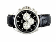  Shop Authentic Hugo Boss Driver Black Dial Black Leather Strap Watch for Men - 1512879 - Luxxuri