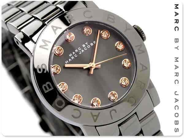  Shop Authentic Marc Jacobs Rock Crystal Grey Dial Grey Steel Strap Watch for Women - MBM8596 - Luxxuri