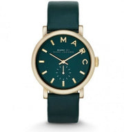  Shop Authentic Marc Jacobs Baker Green Dial Green Leather Strap Watch for Women - MBM1268 - Luxxuri