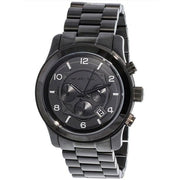  Shop Authentic Michael Kors Runway Chronograph Black Dial Black Steel Strap Watch for Men - MK8157 - Luxxuri