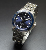  Shop Authentic Tissot T Sport Seastar 1000 Powermatic Silicium Blue Dial Silver Steel Strap Watch For Men - T120.407.11.041.01 - Luxxuri