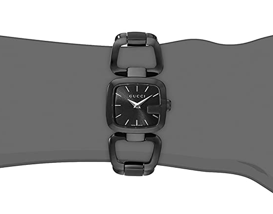  Shop Authentic Gucci G Ladies Quartz 125 G Series Black Dial Bracelet Watch For Women - YA125504 - Luxxuri