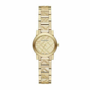  Shop Authentic Burberry The City Gold Dial Gold Steel Strap Watch for Women - BU9234 - Luxxuri