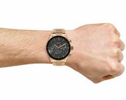  Shop Authentic Hugo Boss Trophy Grey Dial Rose Gold Steel Strap Watch for Men - 1513632 - Luxxuri
