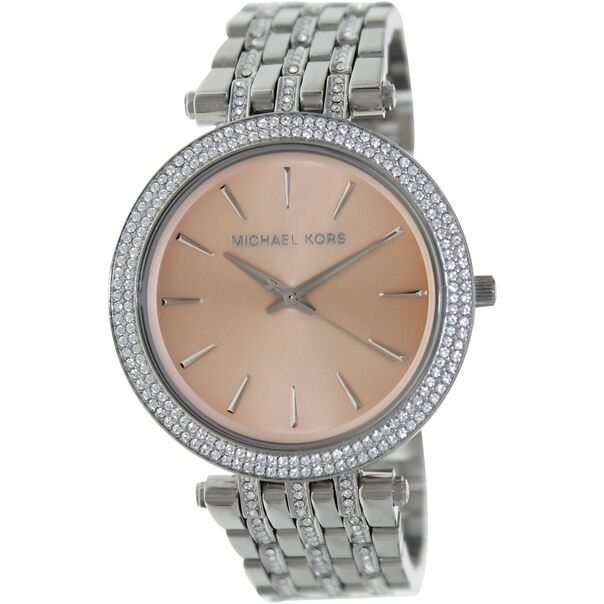  Shop Authentic Michael Kors Darci Orange Dial Silver Stainless Steel Strap Watch for Women - MK3218 - Luxxuri