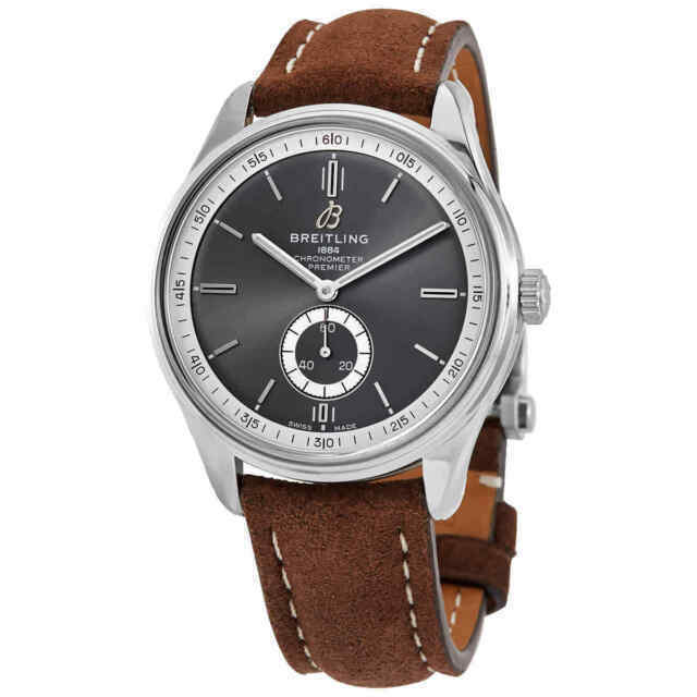  Shop Authentic Breitling Premier Automatic 40mm Anthracite Dial Mens Watch - A37340351B1X1 - Luxxuri
