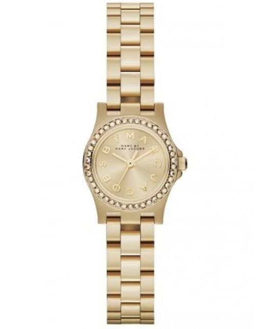  Shop Authentic Marc Jacobs Henry Gold Dial Gold Steel Strap Watch for Women - MBM3277 - Luxxuri