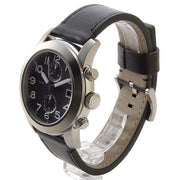  Shop Authentic Marc Jacobs Larry Chronograph Black Dial Black Leather Strap Watch for Men - MBM5033 - Luxxuri