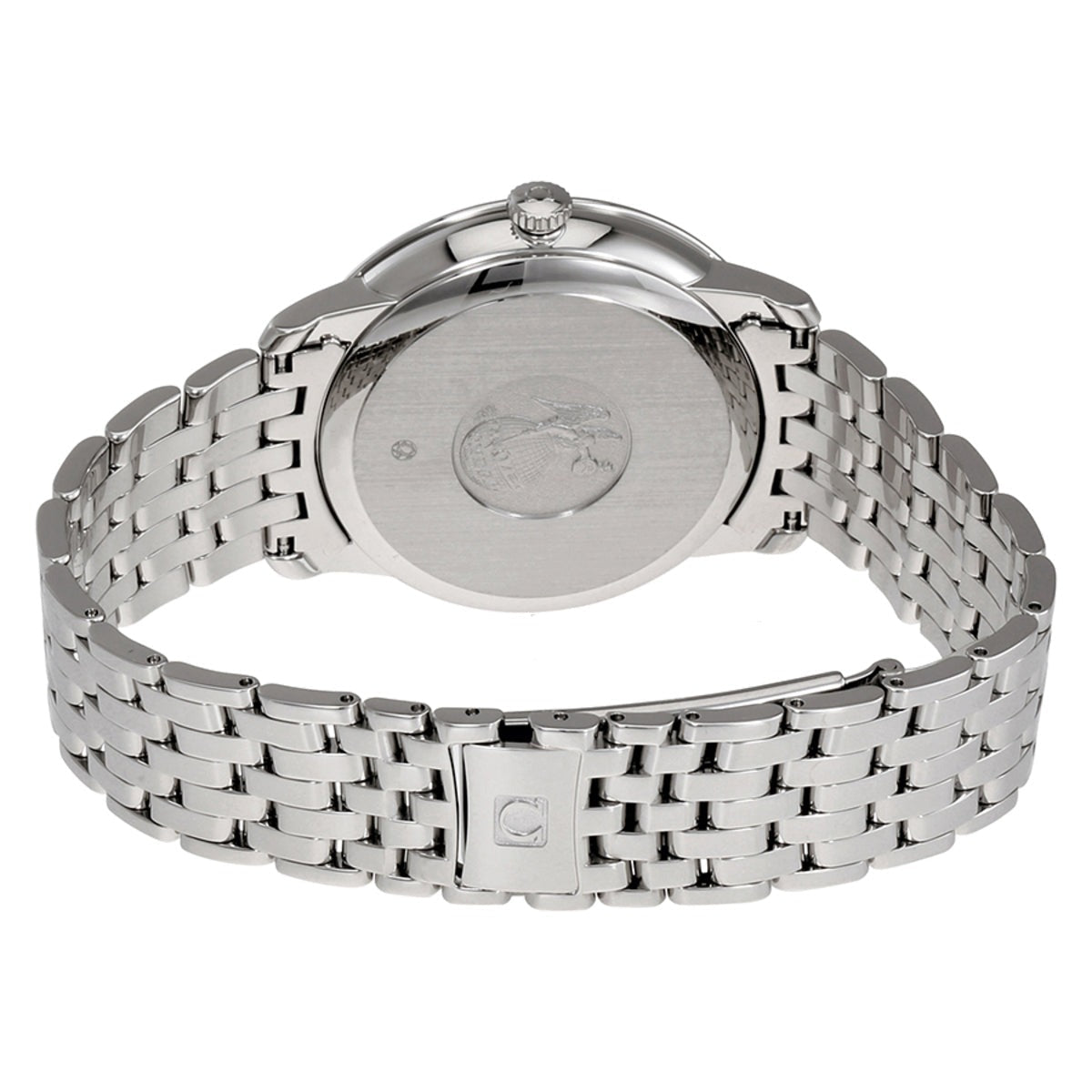  Shop Authentic Omega De Ville Prestige Co-Axial Rhodium Silver Dial Silver Steel Strap Watch for Men - 424.10.40.20.02.001 - Luxxuri