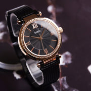  Shop Authentic Guess Soho Diamonds Black Dial Black Mesh Bracelet Watch for Women - W0638L5 - Luxxuri