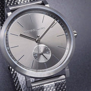  Shop Authentic Michael Kors Irving Quartz Grey Dial Two Tone Mesh Strap Watch for Women - MK8805 - Luxxuri