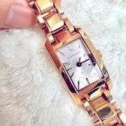  Shop Authentic Burberry Heritage Rose Gold Dial Rose Gold Steel Strap Watch For Women - BU9602 - Luxxuri