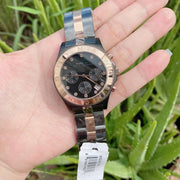  Shop Authentic Marc Jacobs Blade Chronograph Grey Dial Two Tone Steel Strap Watch for Women - MBM3180 - Luxxuri
