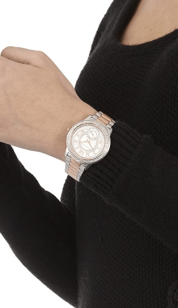  Shop Authentic Michael Kors Madelyn Silver Dial Two Tone Steel Strap Watch for Women - MK6288 - Luxxuri