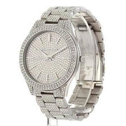  Shop Authentic Michael Kors Runway Crystals Silver Dial Silver Steel Strap Watch for Women - MK3822 - Luxxuri