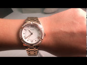  Shop Authentic Guess Cosmo Diamonds Silver Dial Rose Gold Steel Strap Watch For Women - GW0033L3 - Luxxuri