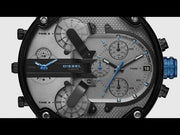  Shop Authentic Diesel Mr Daddy 2.0 Chronograph Grey Dial Black Nylon Strap Watch For Men - DZ7420 - Luxxuri