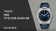  Shop Authentic Tissot PRX Blue Dial Blue Leather Strap Watch for Men - T137.410.16.041.00 - Luxxuri