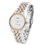  Shop Authentic Mido Baroncelli III Automatic White Dial Two Tone Steel Strap Watch For Women - M7600.9.N6.1 - Luxxuri