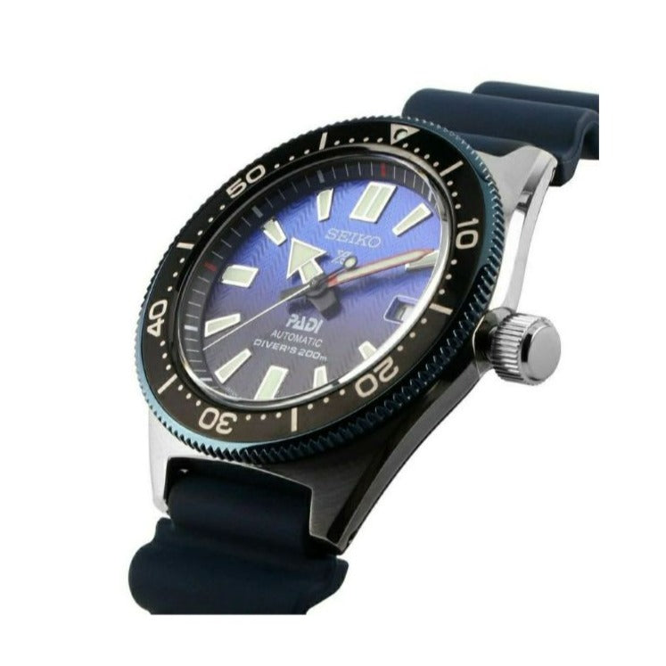  Shop Authentic Seiko Prospex PADI Special Edition Divers 200M Blue Dial Blue Rubber Strap Watch For Men - SPB071J1 - Luxxuri