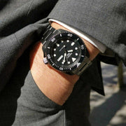  Shop Authentic Seiko 5 Sports Automatic Black Dial Black Steel Strap Watch For Men - SRPD65K1 - Luxxuri