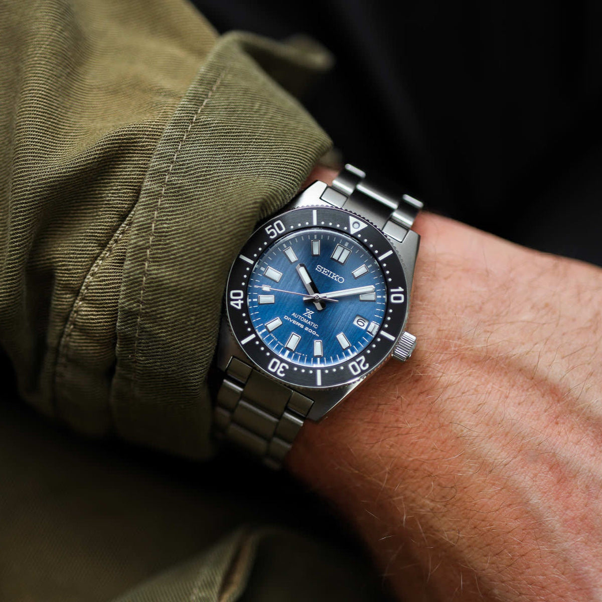  Shop Authentic Seiko Prospex Glacier Save the Ocean Green Dial Silver Steel Strap Watch For Men - SPB297J1 - Luxxuri
