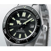  Shop Authentic Seiko Prospex Automatic Diver Black Dial Silver Steel Strap Watch For Men - SPB051J1 - Luxxuri