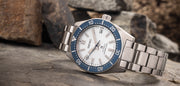  Shop Authentic Seiko Prospex Diver 140th Anniversary Limited Edition White Dial Silver Steel Strap Watch For Men - SPB213J1 - Luxxuri