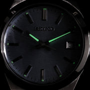 Seiko Conceptual Blue Dial Silver Steel Strap Watch for Men - SUR599P1