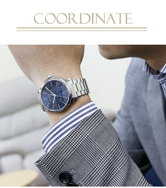  Shop Authentic Gucci G Timeless Blue Dial Silver Steel Strap Watch For Men - YA126316 - Luxxuri