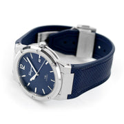  Shop Authentic Salvatore Ferragamo F-80 Classic Blue Dial Blue Leather Strap Watch for Men - SFDT00719 - Luxxuri