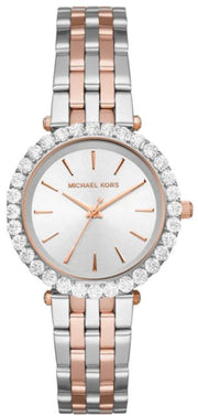  Shop Authentic Michael Kors Darci Quartz Silver Dial Two Tone Steel Strap Watch For Women - MK4515 - Luxxuri