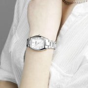  Shop Authentic Fossil Wallace Silver Dial Silver Steel Strap Watch for Women - ES3174 - Luxxuri