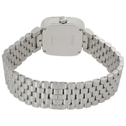  Shop Authentic Gucci G-Gucci Brown Dial Silver Steel Strap Watch For Women - YA125413 - Luxxuri