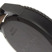  Shop Authentic Burberry The City Chronograph Ion Plated Grey Dial Grey Leather Strap Watch for Men - BU9384 - Luxxuri