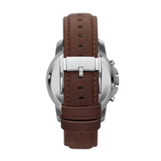 Shop Authentic Fossil Grant Chronograph Black Dial Brown Leather Strap Watch for Men - FS4813 - Luxxuri
