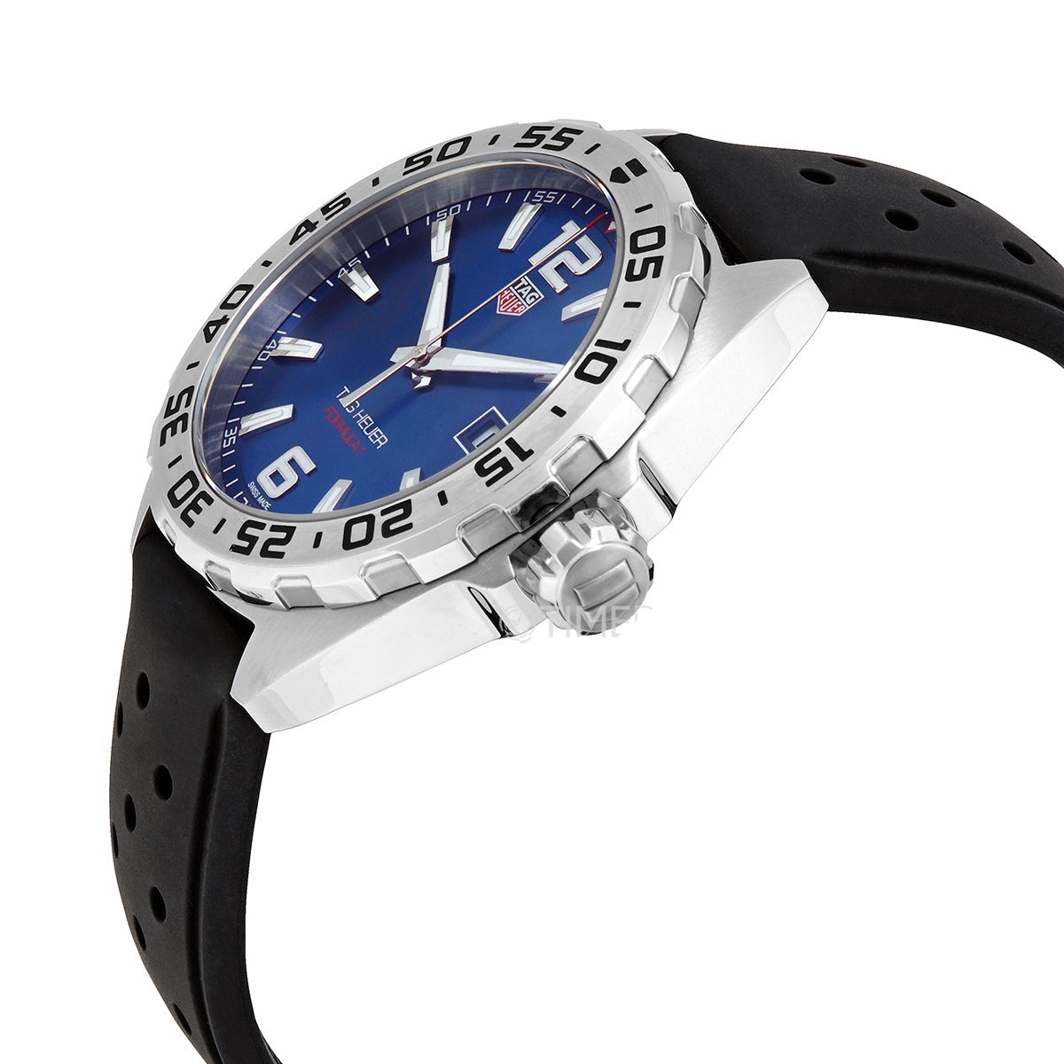  Shop Authentic Tag Heuer Formula 1 Quartz Blue Dial Black Rubber Strap Watch for Men - WAZ1118.FT8023 - Luxxuri