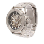  Shop Authentic Fossil Modern Machine Automatic Silver Dial Silver Steel Strap Watch for Men - ME3081 - Luxxuri