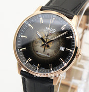  Shop Authentic Mido Commander Automatic Black Dial Black Leather Strap Watch For Men - M021.407.36.411.00 - Luxxuri