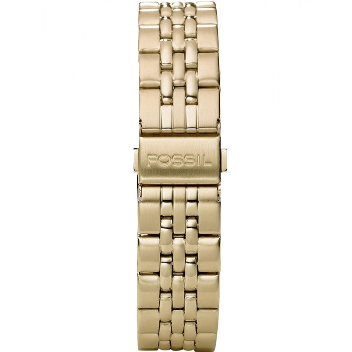  Shop Authentic Fossil Boyfriend Chronograph Gold Dial Gold Steel Strap Watch for Women - ES2197 - Luxxuri