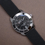  Shop Authentic Breitling Superocean Heritage B20 Automatic 44 Black Dial Black Mesh Bracelet Watch for Men - AB2030121B1S1 - Luxxuri