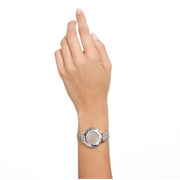  Shop Authentic Swarovski Octea Nova Beige Dial Grey Leather Strap Watch for Women - 5649999 - Luxxuri