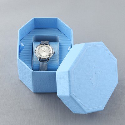  Shop Authentic Swarovski Octea Nova Silver Dial Silver Mesh Strap Watch for Women - 5650039 - Luxxuri