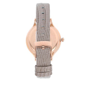  Shop Authentic Swarovski Octea Nova Beige Dial Grey Leather Strap Watch for Women - 5649999 - Luxxuri