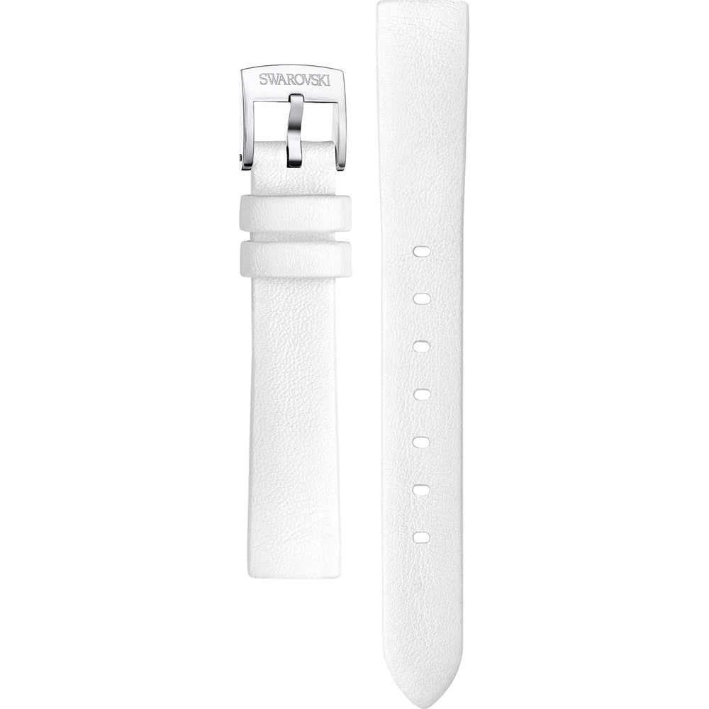  Shop Authentic Swarovski Crystalline Pure White Dial White Leather Strap Watch for Women - 5275046 - Luxxuri