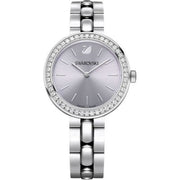  Shop Authentic Swarovski Daytime Crystal Silver Dial Silver Steel Strap Watch for Women - 5095600 - Luxxuri
